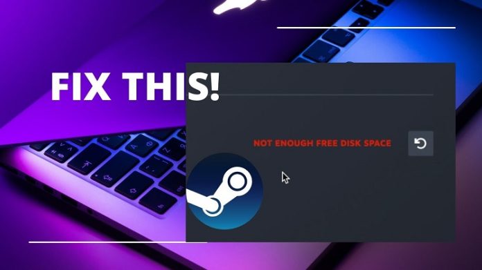 How to Fix the Not Enough Free Disk Space Error in Steam