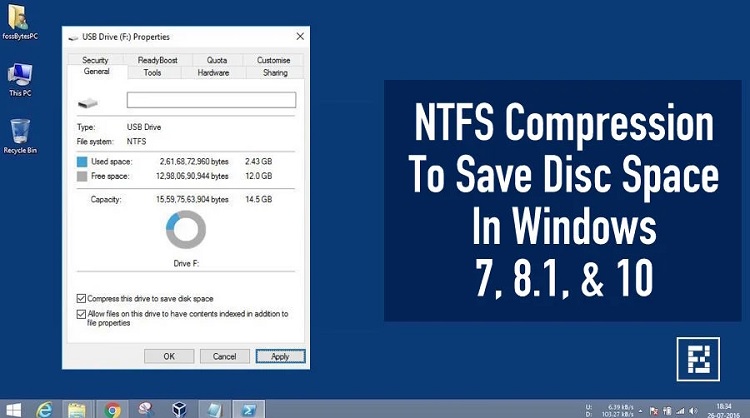 Compress This Drive To Save Disk Space