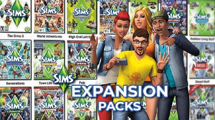 Sims 3 Expansion & Stuff Packs (Download) – 2024