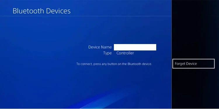 Soft reset PS4 controller