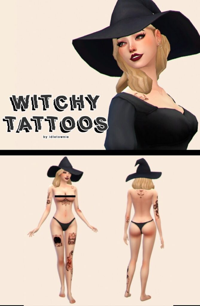 Witchy Tattoos