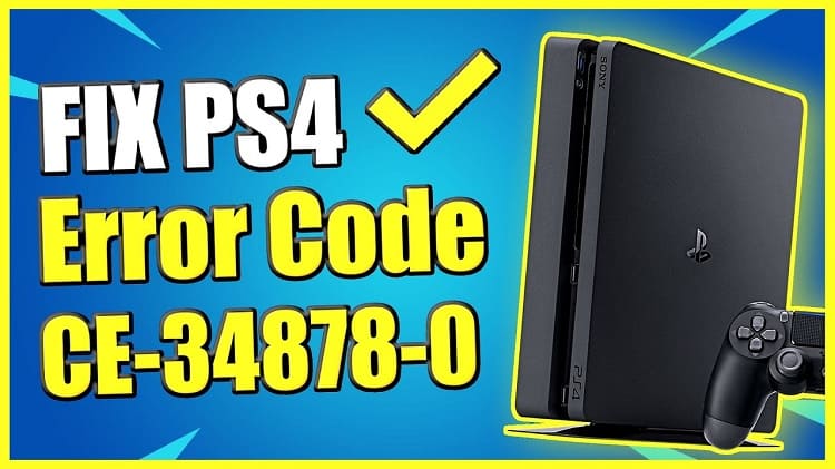 How To Fix PlayStation 4 Error CE-34878-0 (Updated) – 2024