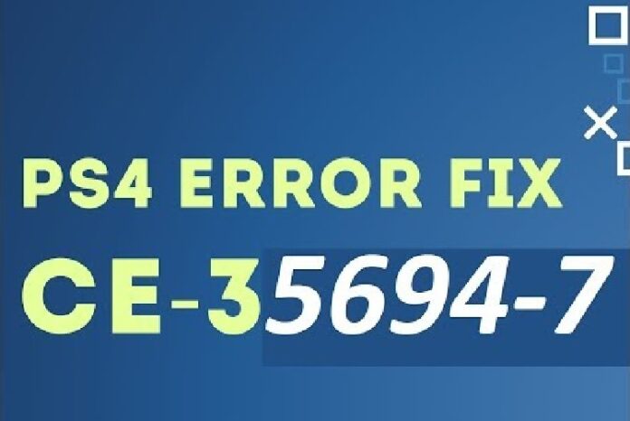 How To Fix Playstation 4 Error Code CE-35694-7 (Updated) - 2024