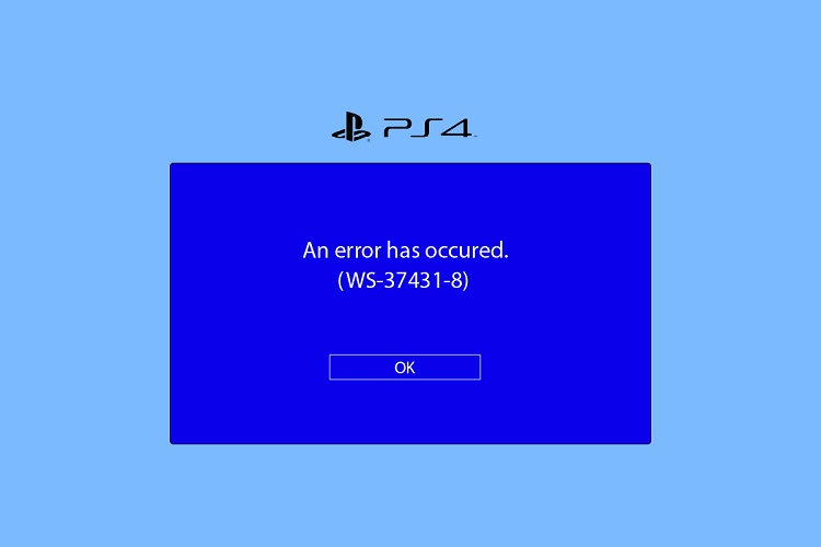 How To Fix PlayStation 4 Error Code WS-37431-8 (Updated) – 2024
