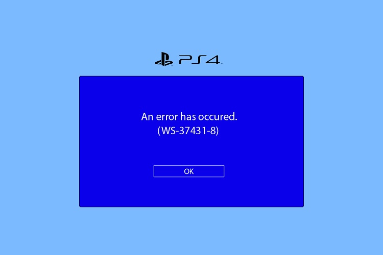 How to Fix Error Code WS-37431-8 In PS4?