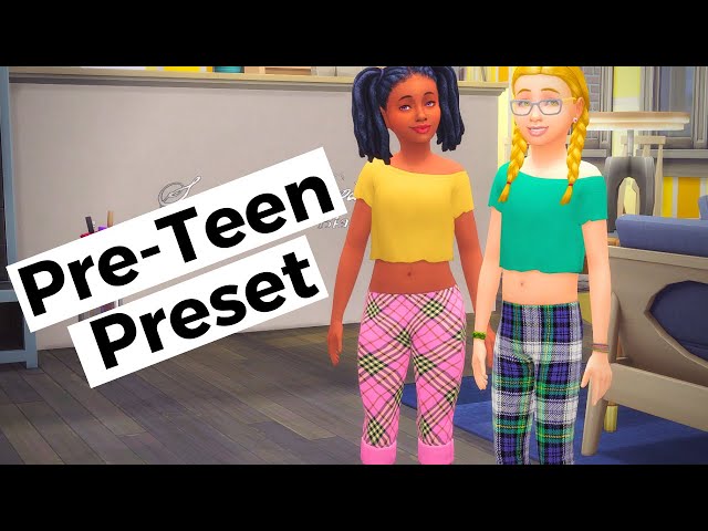 All about the Sims 4 Preteen mod & How to Use it